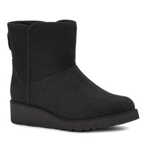 UGG Kristin Wedge Bootie in Black